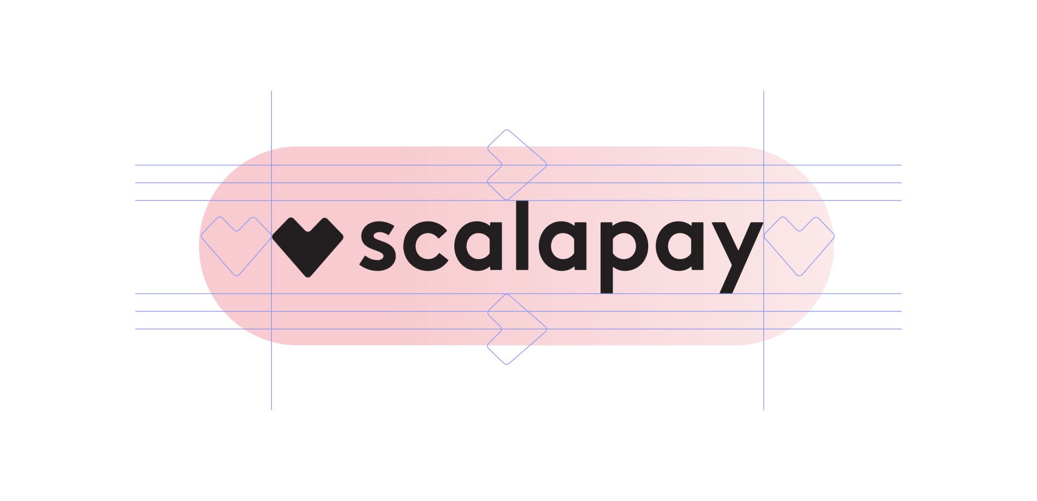 Scalapay app screen showing installment schedule and merchant checkout